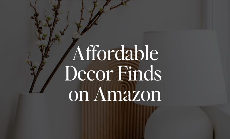 Testing 9 Affordable Decor Finds on Amazon Designers Love