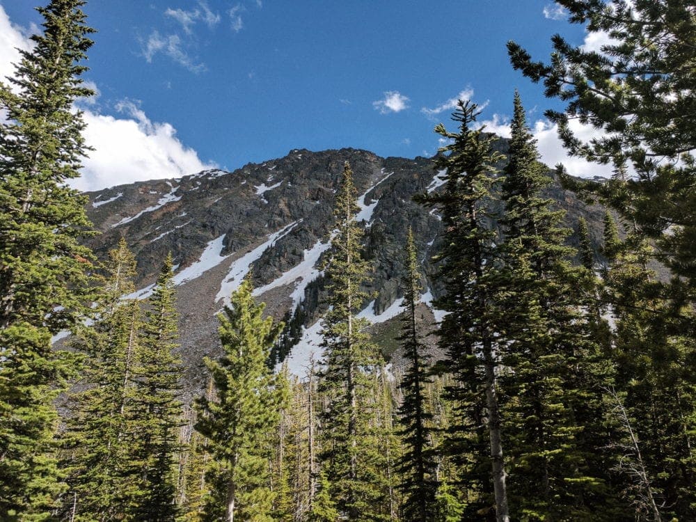 Hike to High Mountain Lakes in Central Montana - Bell Lake, MT USA