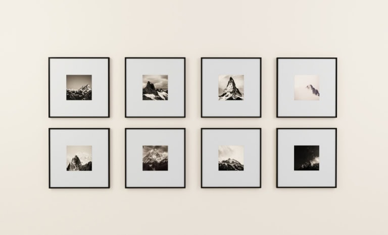 example of How To Layout A Gallery Wall