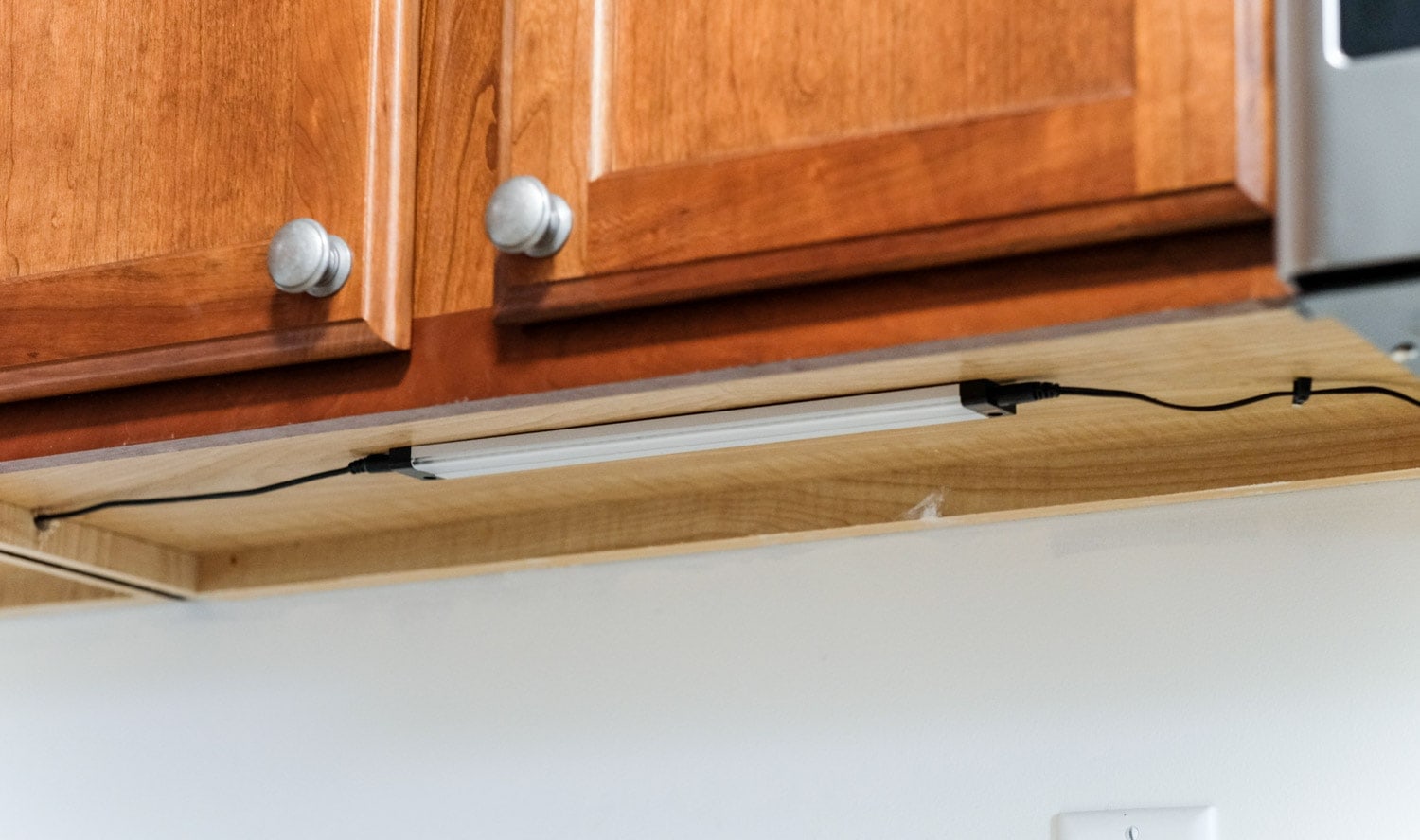 How To Add Kitchen Under Cabinet Lighting (in Just 30 Minutes!)