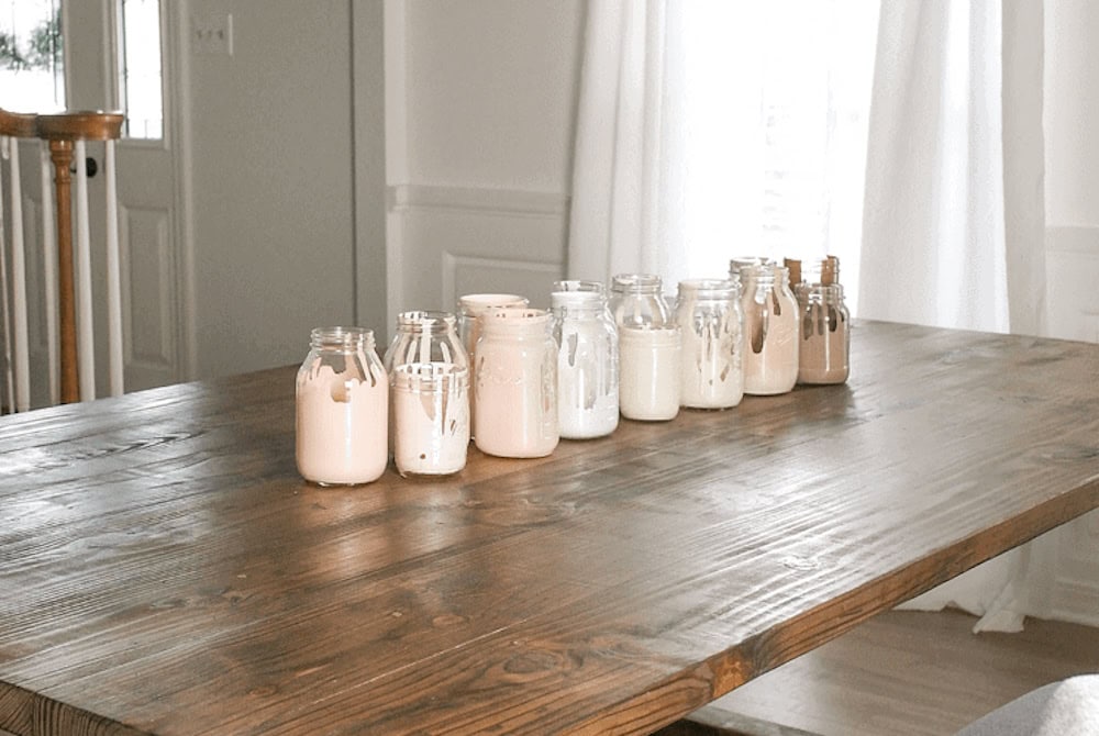 diy painted mason jars anthropologie_