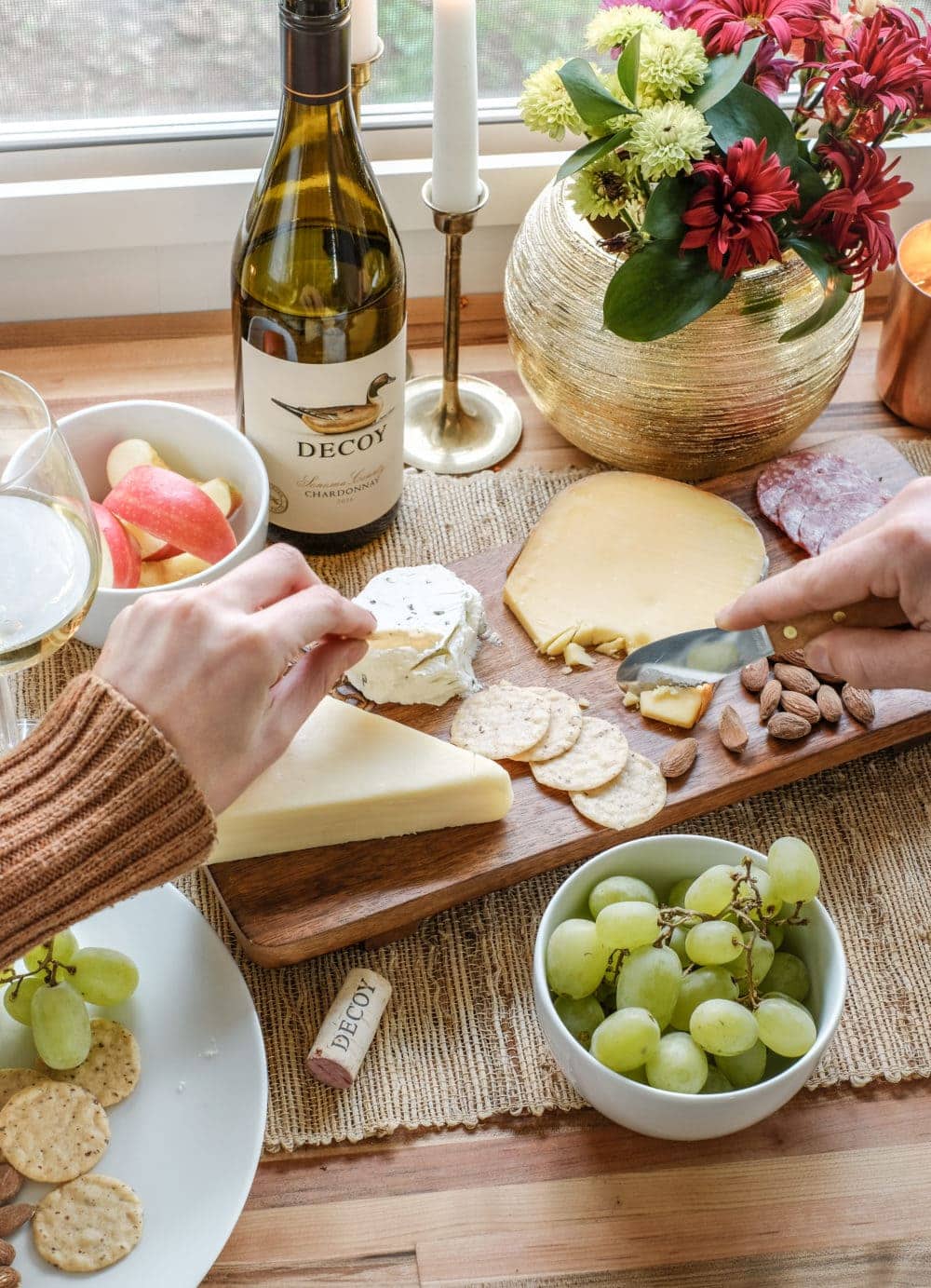 thanksgiving cheese board