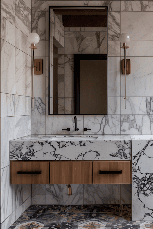 Stunning Guest Bathroom Design

