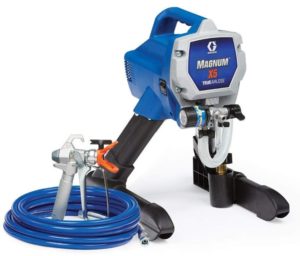 airless paint sprayer perfect for painting an RV