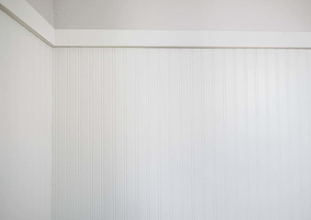 finished paintable beadboard wallpaper