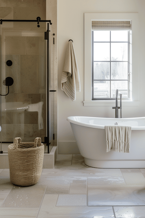 Tips for creating a serene bathroom design