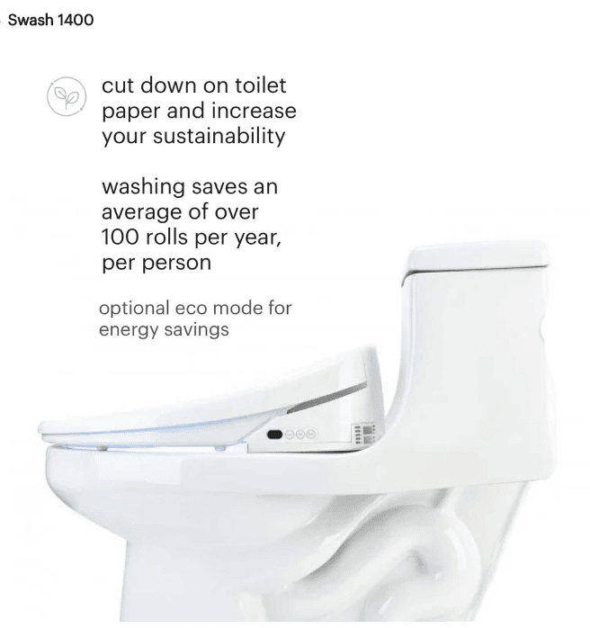 Swash 1400 Brondell Luxury Bidet Toilet Seat review_