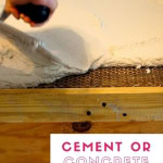 Before using cement or concrete for your DIY home projects it's necessary to educate yourself on the differences of each. You can make loads of projects with cement such as candle, flower pots, and more. Concrete can be used for counter tops due to its strength and heat retention. DIY cement projects, Concrete kitchen counter tops, home remodeling