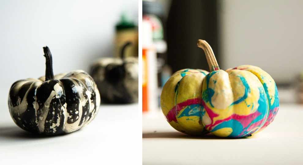 Marbling Pumpkins