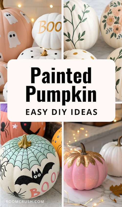 Awesome Painting Pumpkins Ideas for No-Carve Pumpkin Decorating