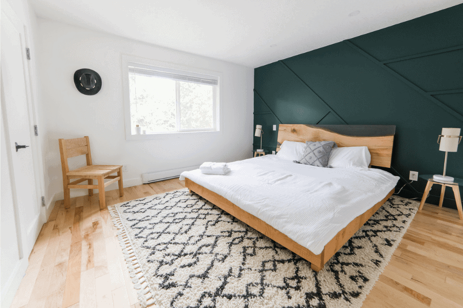 How To Create The Ultimate Feature Wall bedroom makeover raddadbuilds before and after bedroom reno