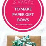 Paper Gift Bows