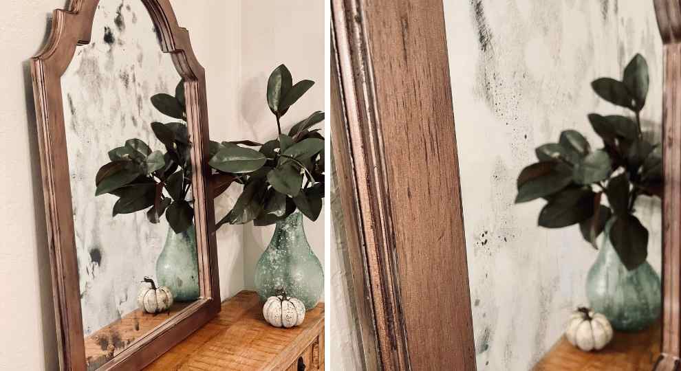 How to antique a mirror