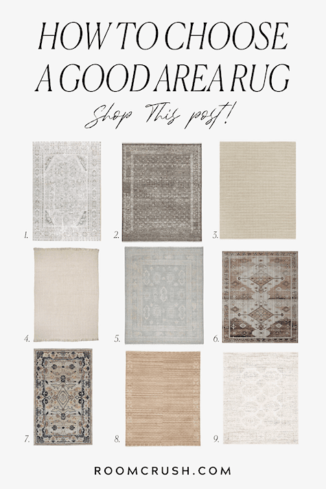 How To Choose A Good Area Rug For Your Home