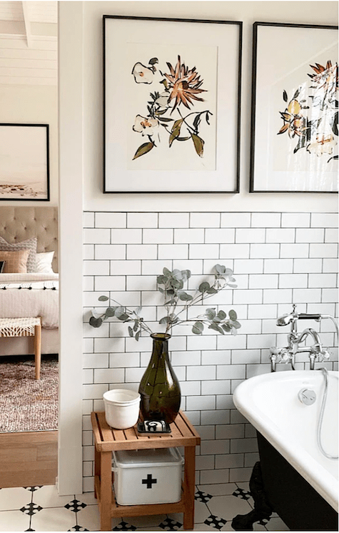 How To Use Wall Art In The Bathroom