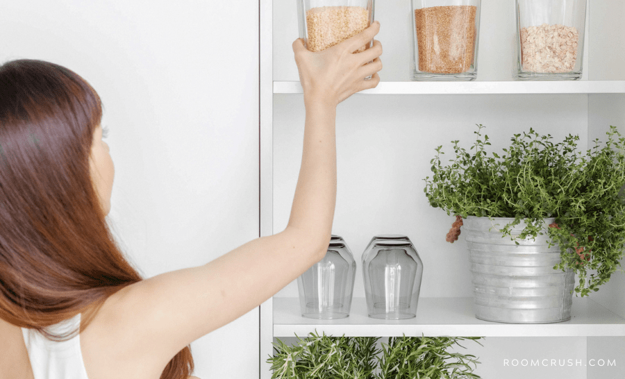 Reusable pantry jars are some of the best ideas for home organization
