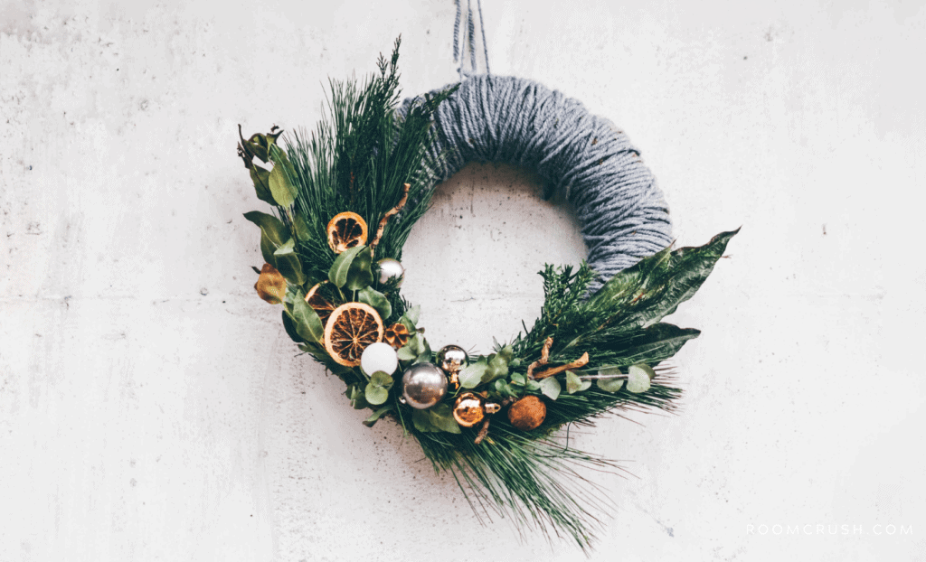 Spruce Up a Store Bought Wreath