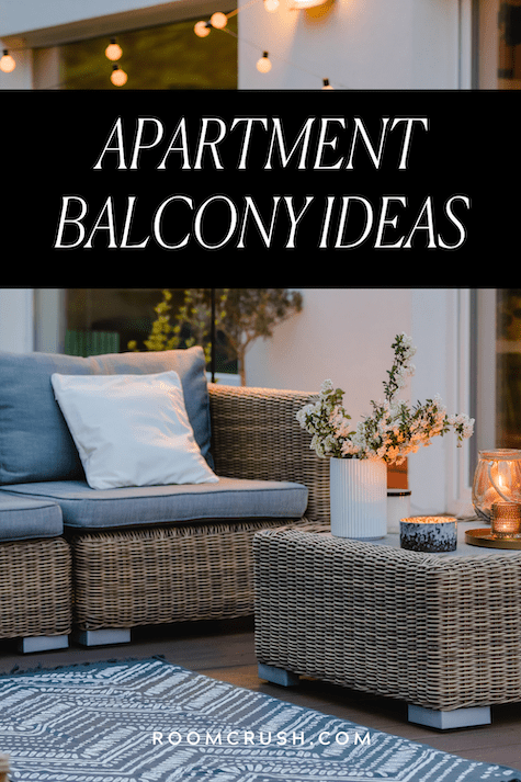 7 Patio & Balcony Decorating Ideas You'll Love  Apartment patio decor, Balcony  decor, Terrace decor