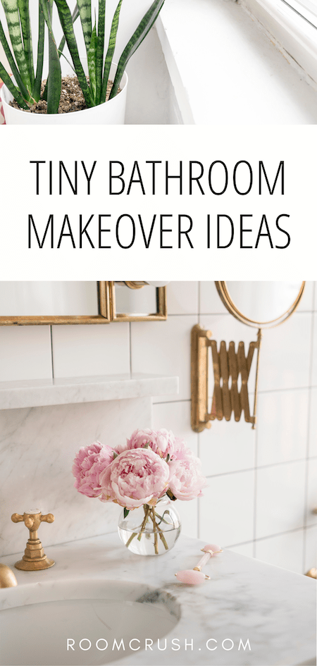 Amazing tiny bathroom makeover ideas you need to try