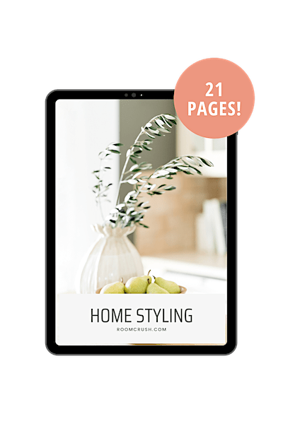 Free ebook Roomcrush home styling guide
