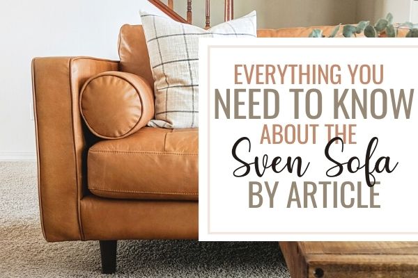 Everything you need to know about the Sven sofa by Article