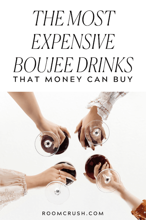 The most expensive boujee drinks money can buy