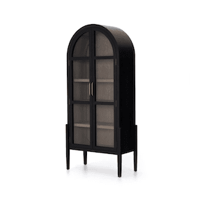 arch black cabinet