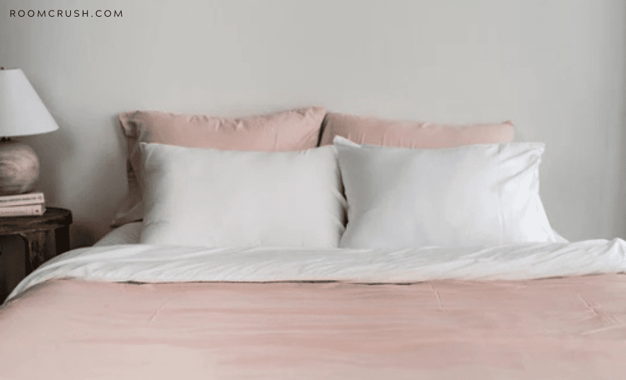 eucalypso review bed with pink eucalypso sheetse