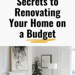 3 Genius Tips for Renovating Your Home on a Budget