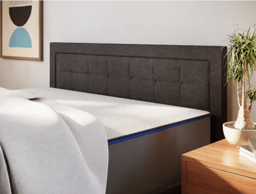 bed showing the nectar mattress, one of the best bed in a box mattresses for combination sleepers