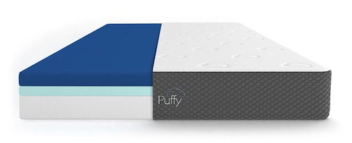 Puffy bed in a box mattress