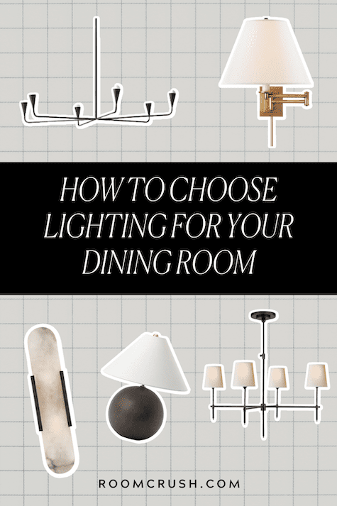 This Is How To Choose Lighting For Your Dining Room