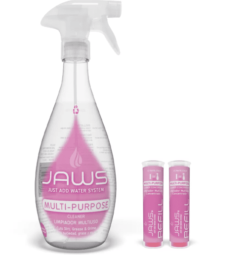 how to clean your house with JAWS multipurpose cleaner