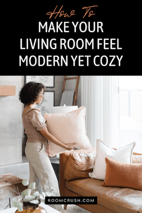 Styling tips For How To Make Your Living Room Feel Modern Yet Cozy