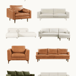 A selection of Stylish armchairs and sofas to make your living room look modern yet cozy