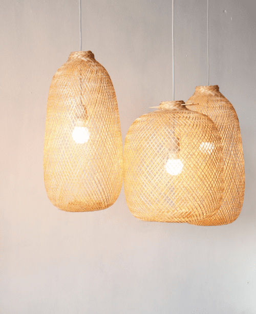 handmade pendant lights showing affordable luxury gifts