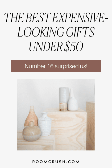 Unique vases are some of the best expensive-looking gifts