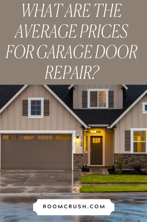 Garage door repair house with smooth and functional garage door