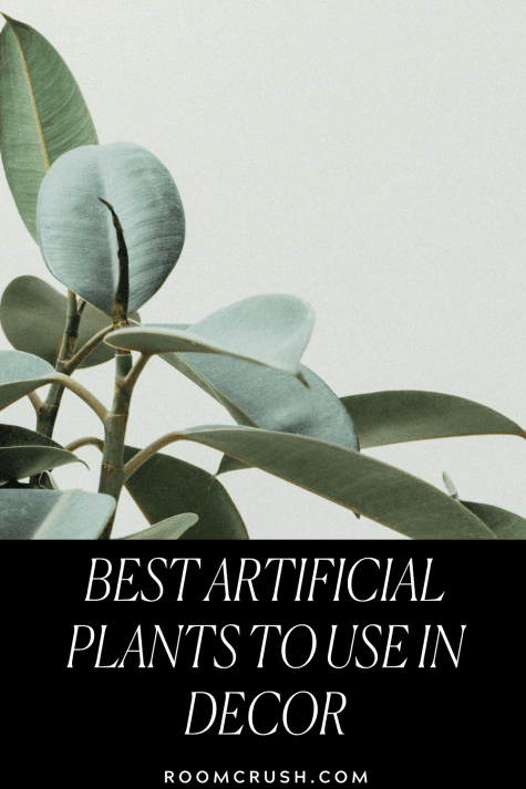 Pale green plant showing the best artificial plants to use in decor