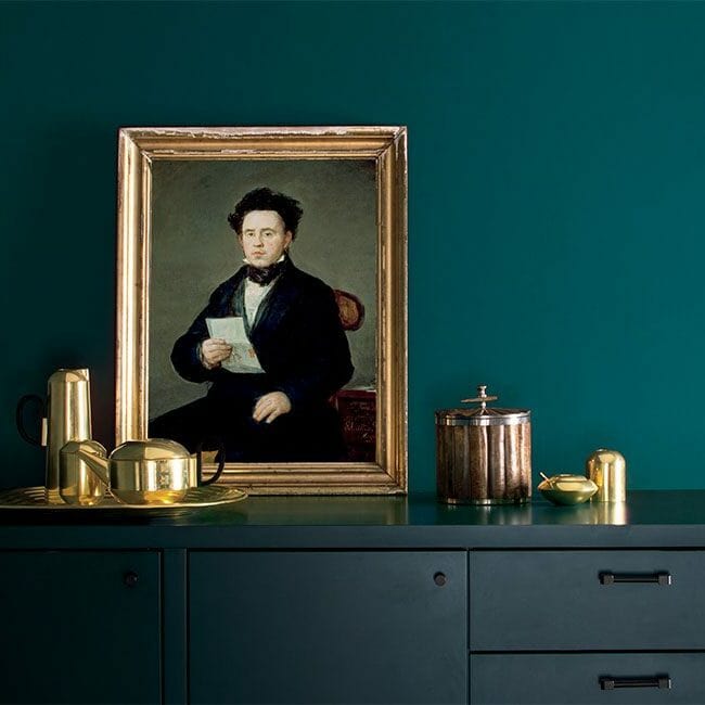 Beau Green paint color by Benjamin Moore