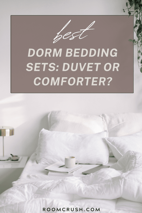 best dorm bedding sets made up comfy bed with duvet comforter
