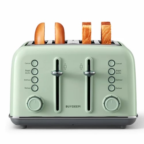 buydeem review stainless steel toaster