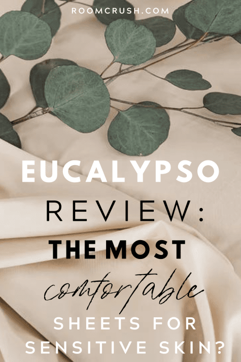 eucalypso review close-up of these comfortable sheets