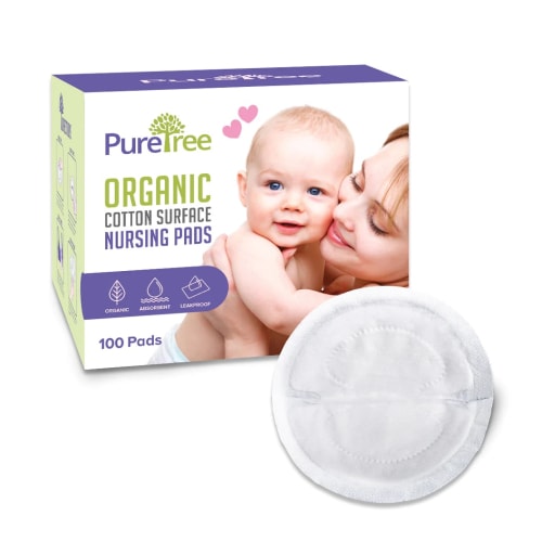 puretree review organic cotton surface nursing pads