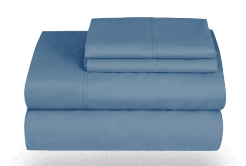 SpineAlign review blue Tencel sheets