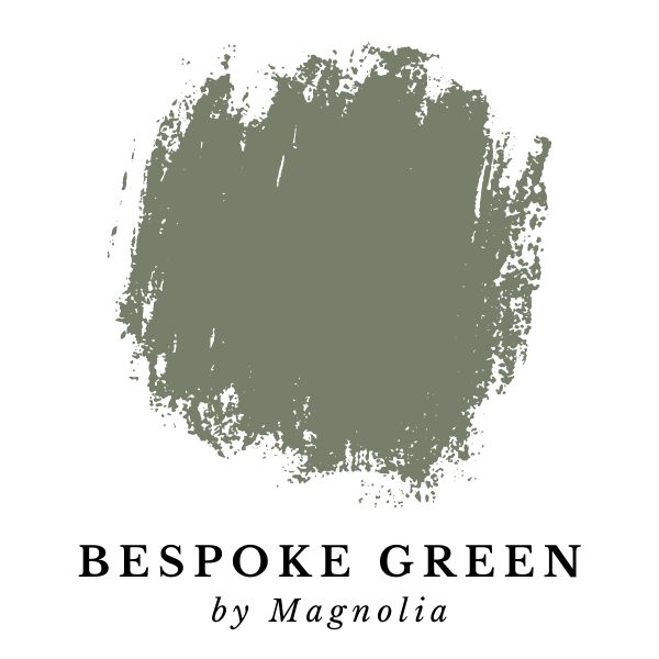 Bespoke Green by Magnolia paint color splotch