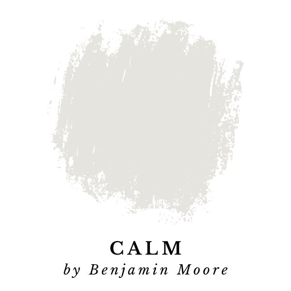 Calm by Benjamin Moore paint color splotch