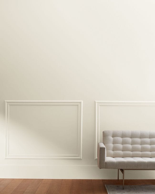 wall color - China White by Benjamin Moore