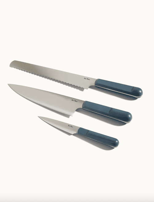 knife set from our place makes a great gift for new home owners