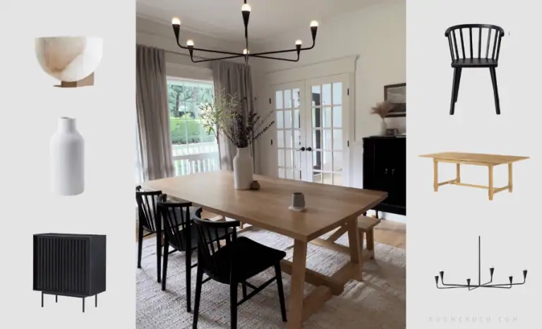 shop my dining room organic modern dining style